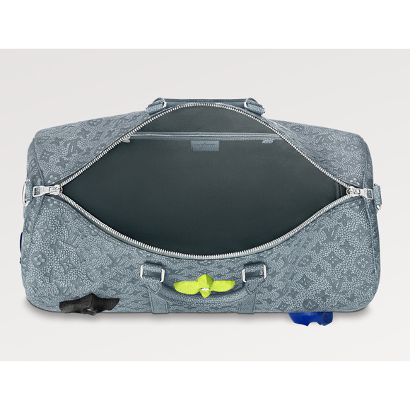 Louis Vuitton Keepall Bandouliere 50 Rock Climbing Taurillon Weekend Travel Bag - Picture 10 of 12